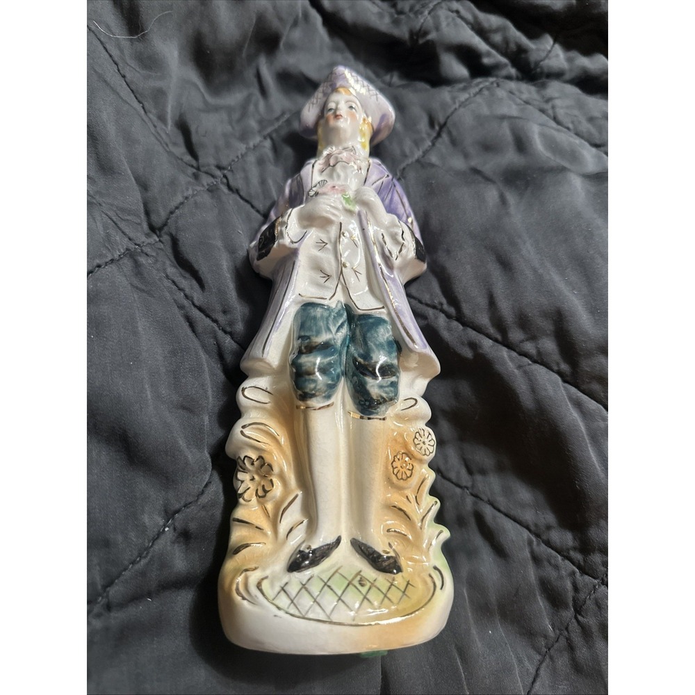 Ucagco Japan Ceramic Multicolor Glossy Figurine Decorative Collectible